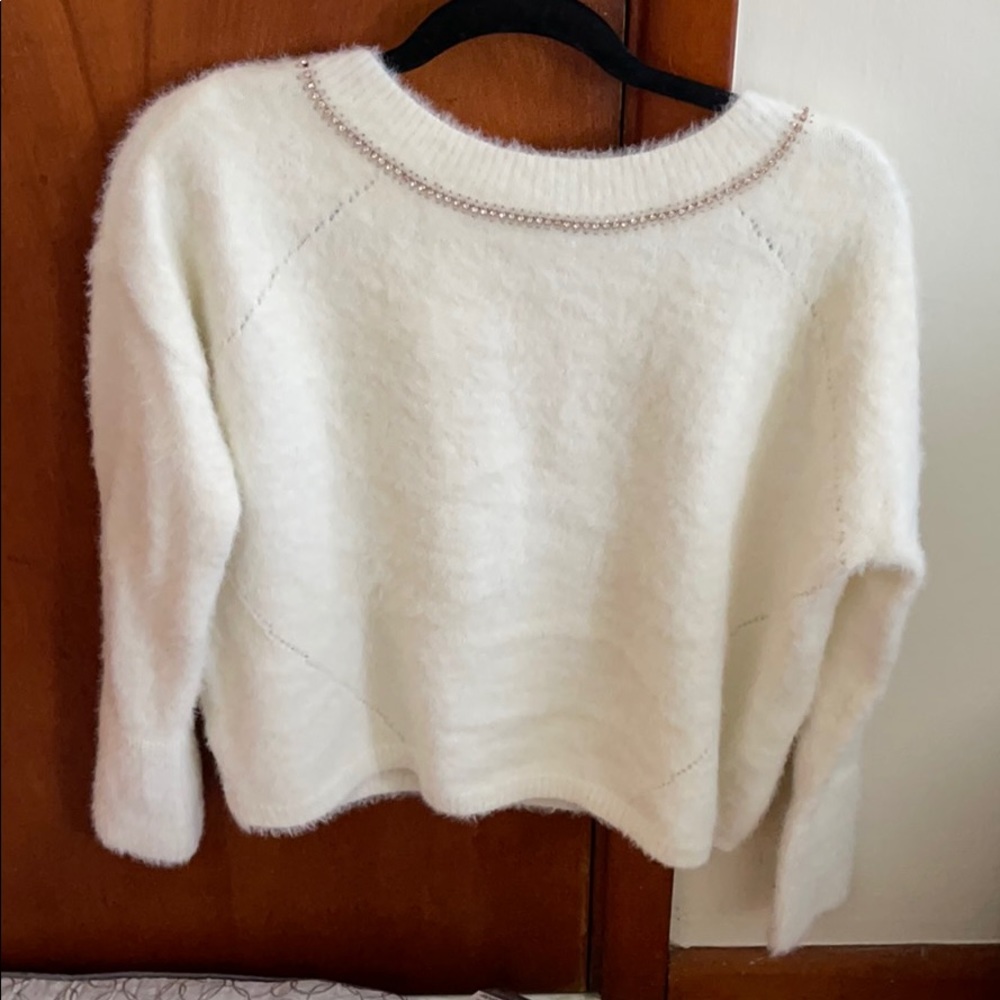 White sweater